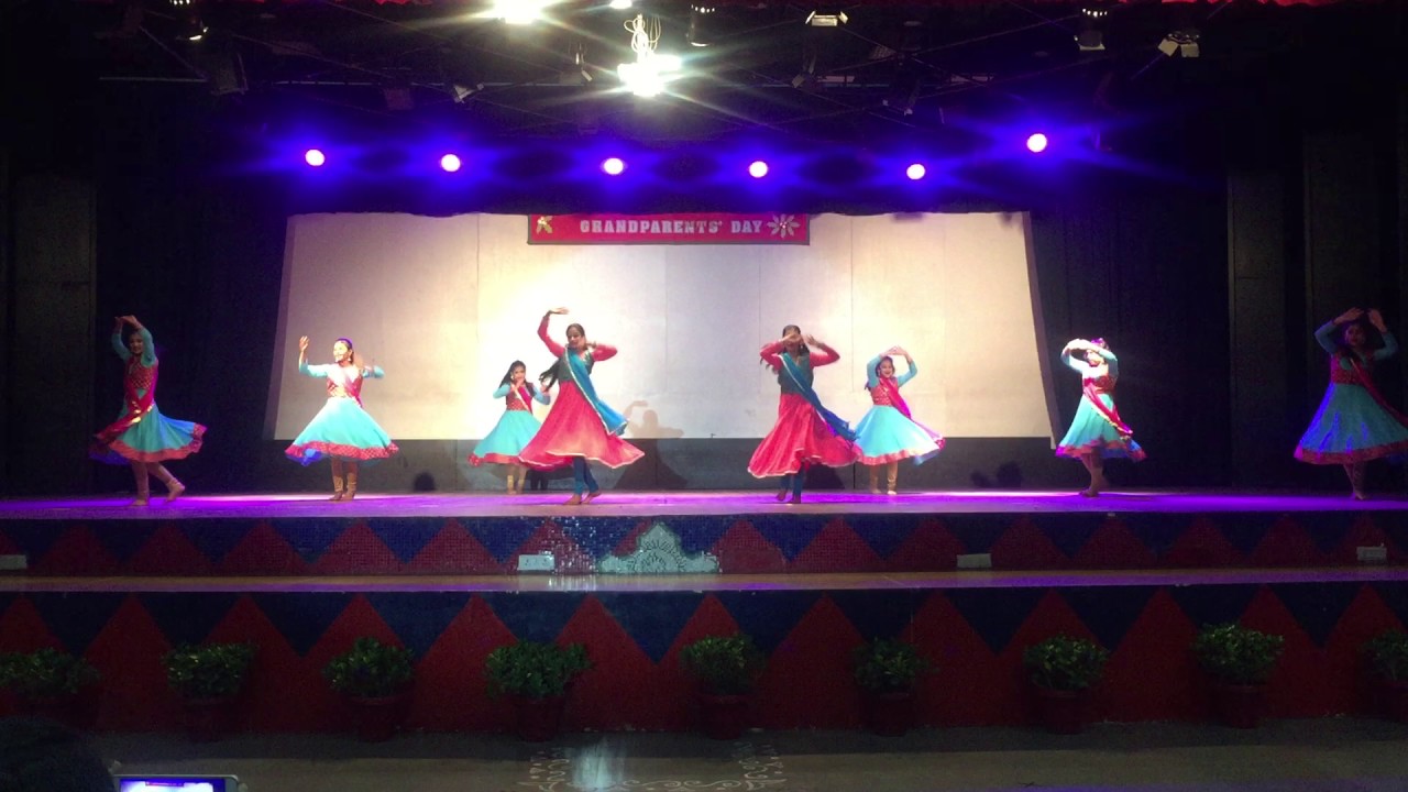 Grand parents day by class 6 DPS Indirapuram