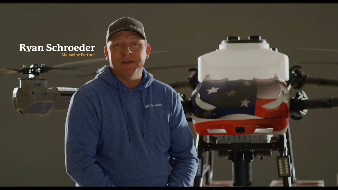 GTEEX Revolution x Terraplex | Spray Drones For The American Farmer