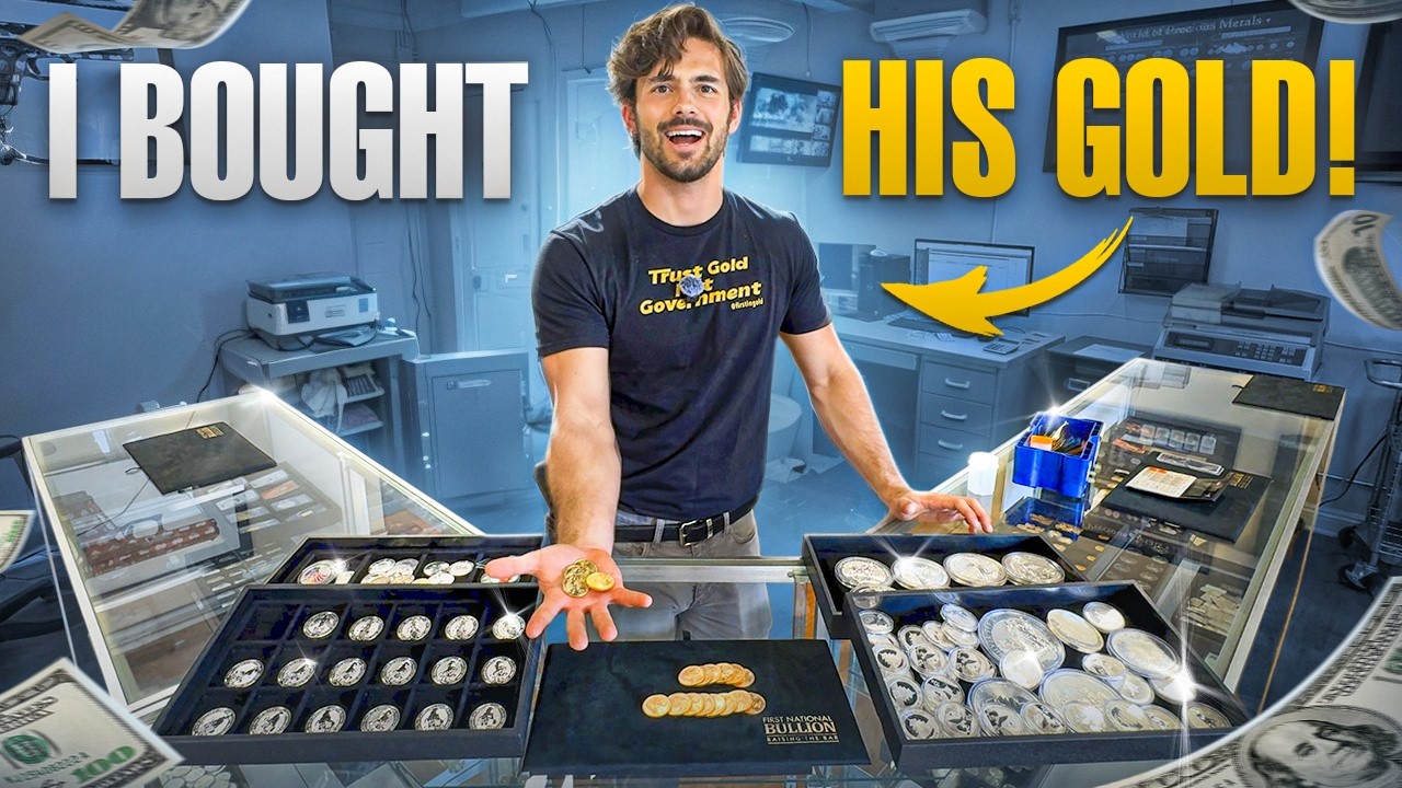 Огромная добыча серебра и золота на $3974: сумасшедшие результаты в магазине монет! 🪙🔥