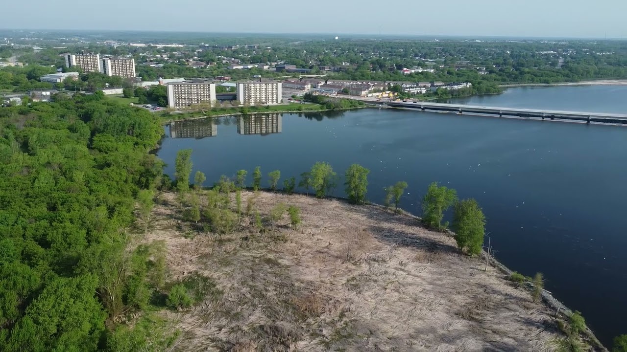 Kingston Cataraqui River smooth cinematic