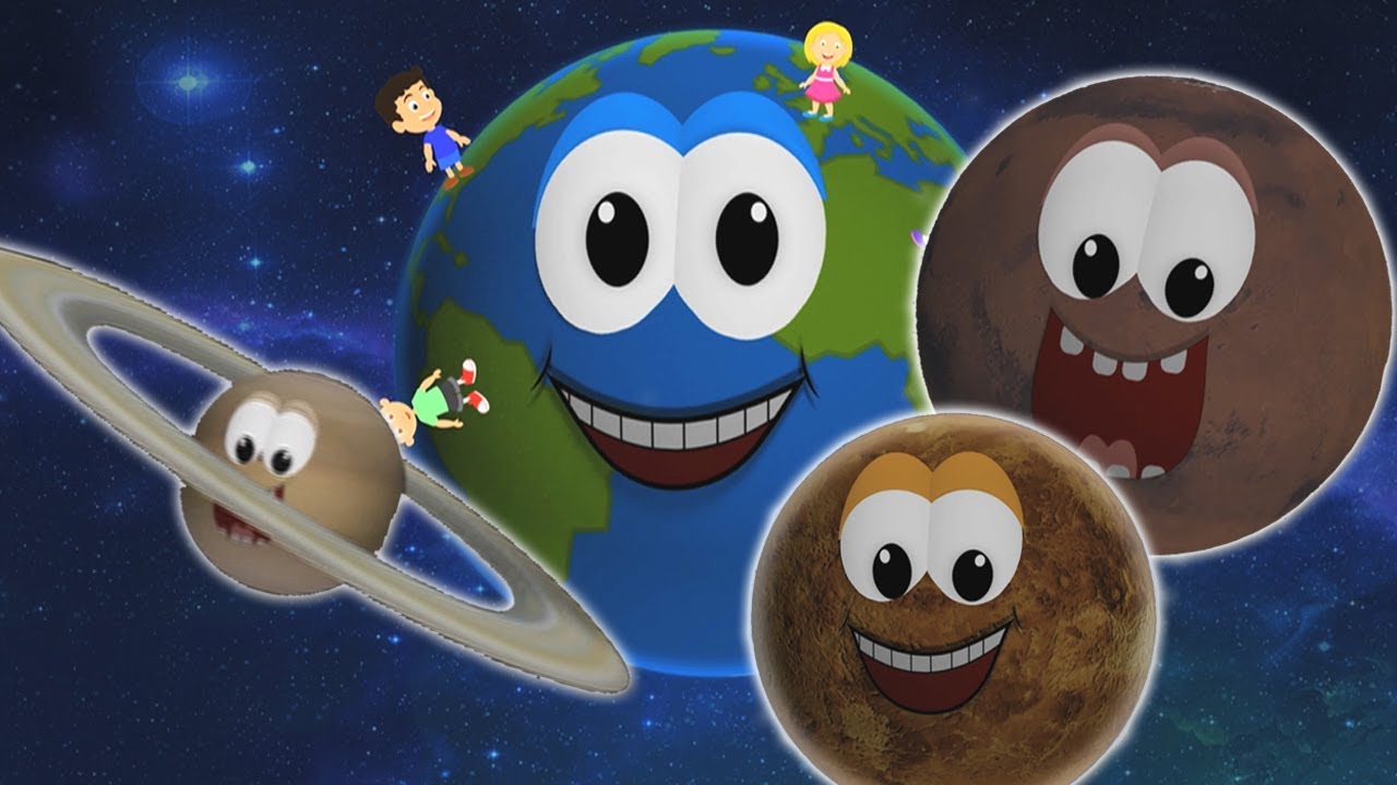Planeten Lied | Planeten für Kinder | Kinder reimen | Planets Nursery Rhymes | Educational Songs