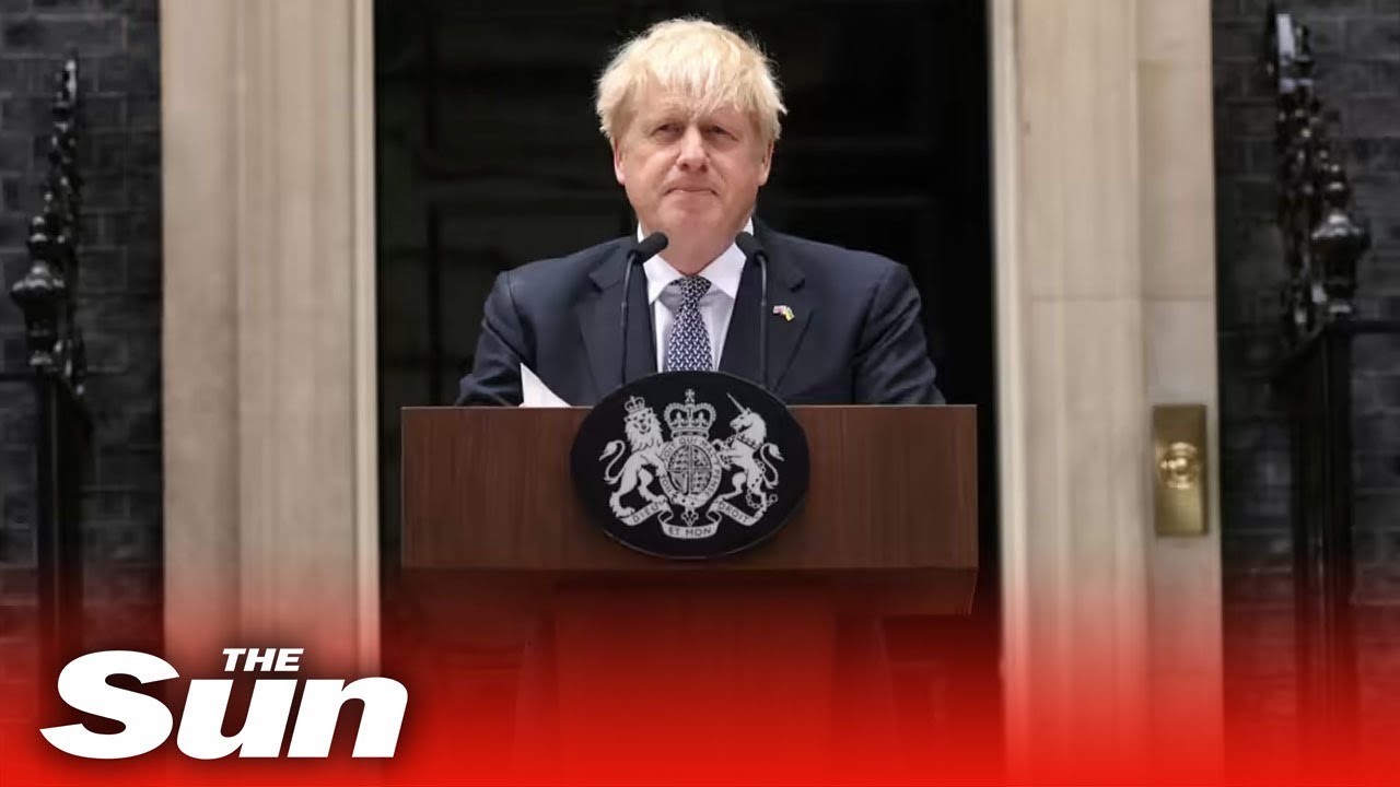 Boris Johnson RESIGNATION address after brutal Cabinet coup - Downing Street