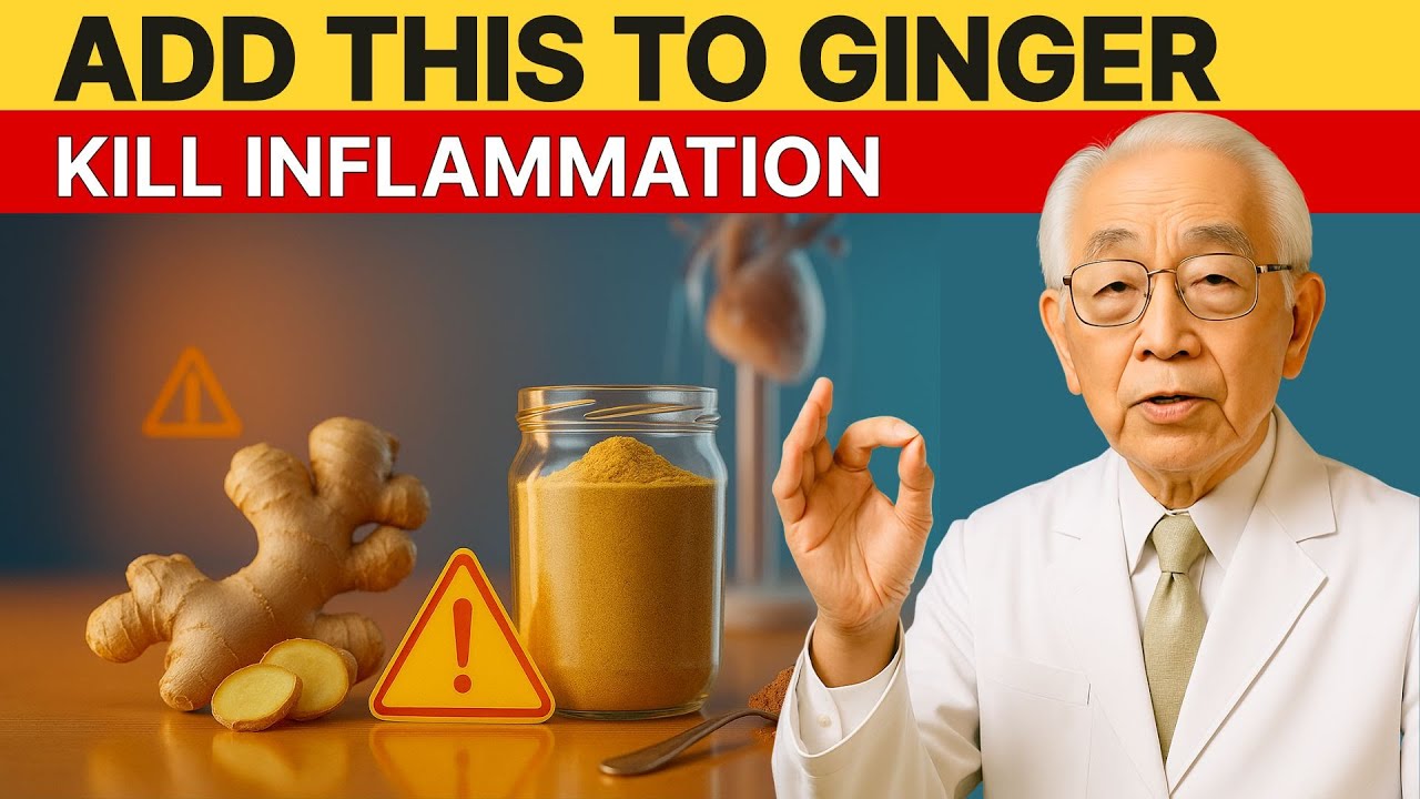 Japan’s Oldest Doctor: Ginger Alone Doesn't Work – Add This to Kill Inflammation