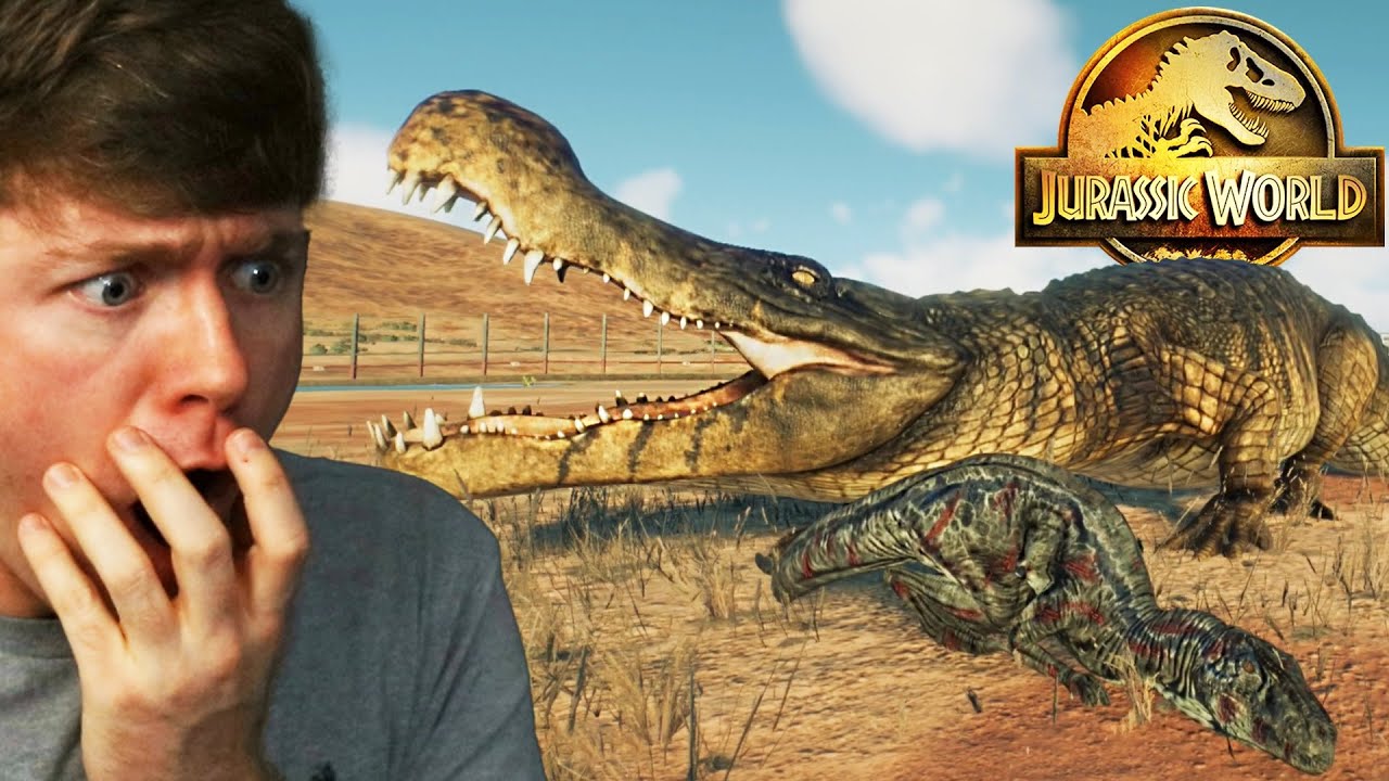 DEINOSUCHUS vs EVERY DINOSAUR in JURASSIC WORLD EVOLUTION 2