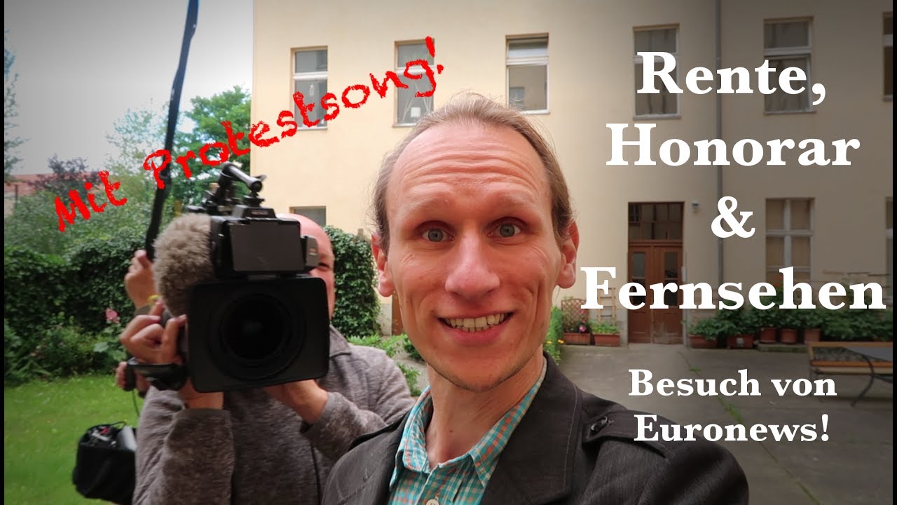 Rente, Honorare & Fernsehen, TV-Reportage!