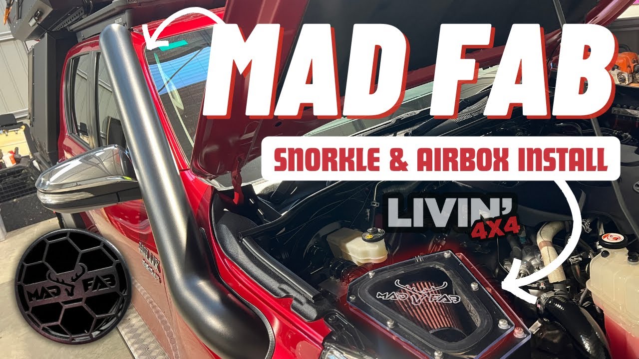 MAD FAB Snorkel & Airbox INSTALL!