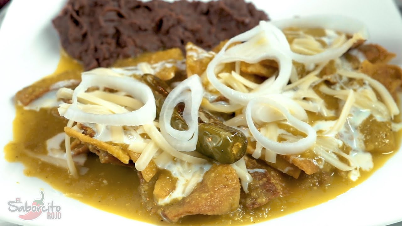 Chilaquiles Verdes Picosos - 