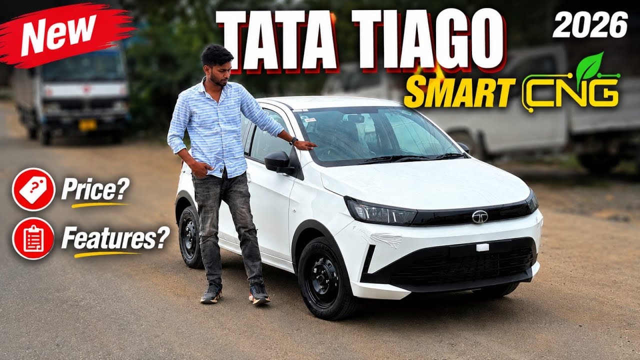 New tata Tiago smart 1.2 CNG | New tata Tiago facelift 2026 | tata Tiago smart CNG | 