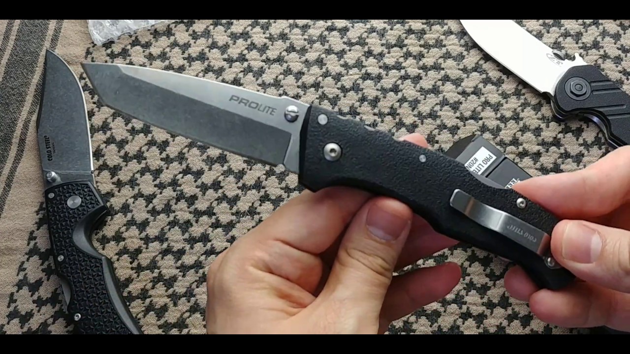 High Quality, High Value Knife: Cold Steel Pro Lite Tanto