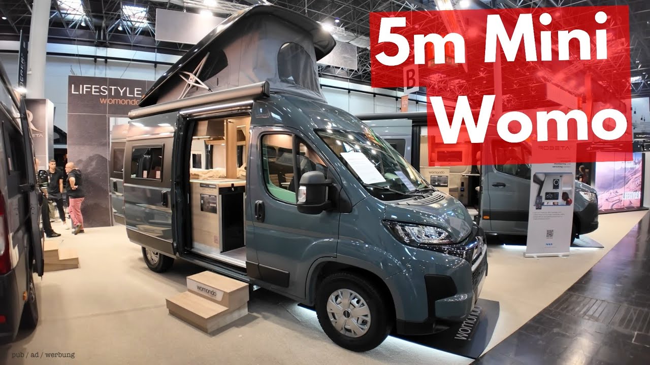 5m MINI WOHNMOBIL KASTENWAGEN CAMPERVAN 2026 Robeta Womondo Lifestyle 540