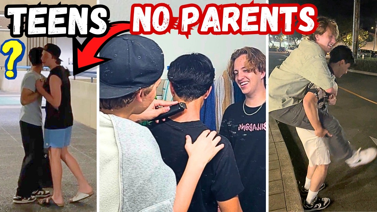 Чем занимаются подростки без родителей!