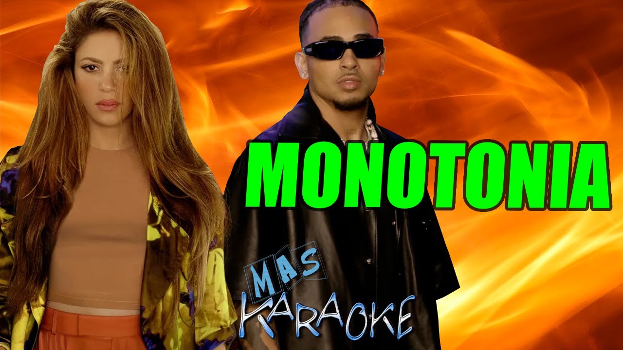 🎤 CANTAR 🎤 MONOTONIA 💚 Shakira ft. Ozuna / KARAOKE #maskaraoke