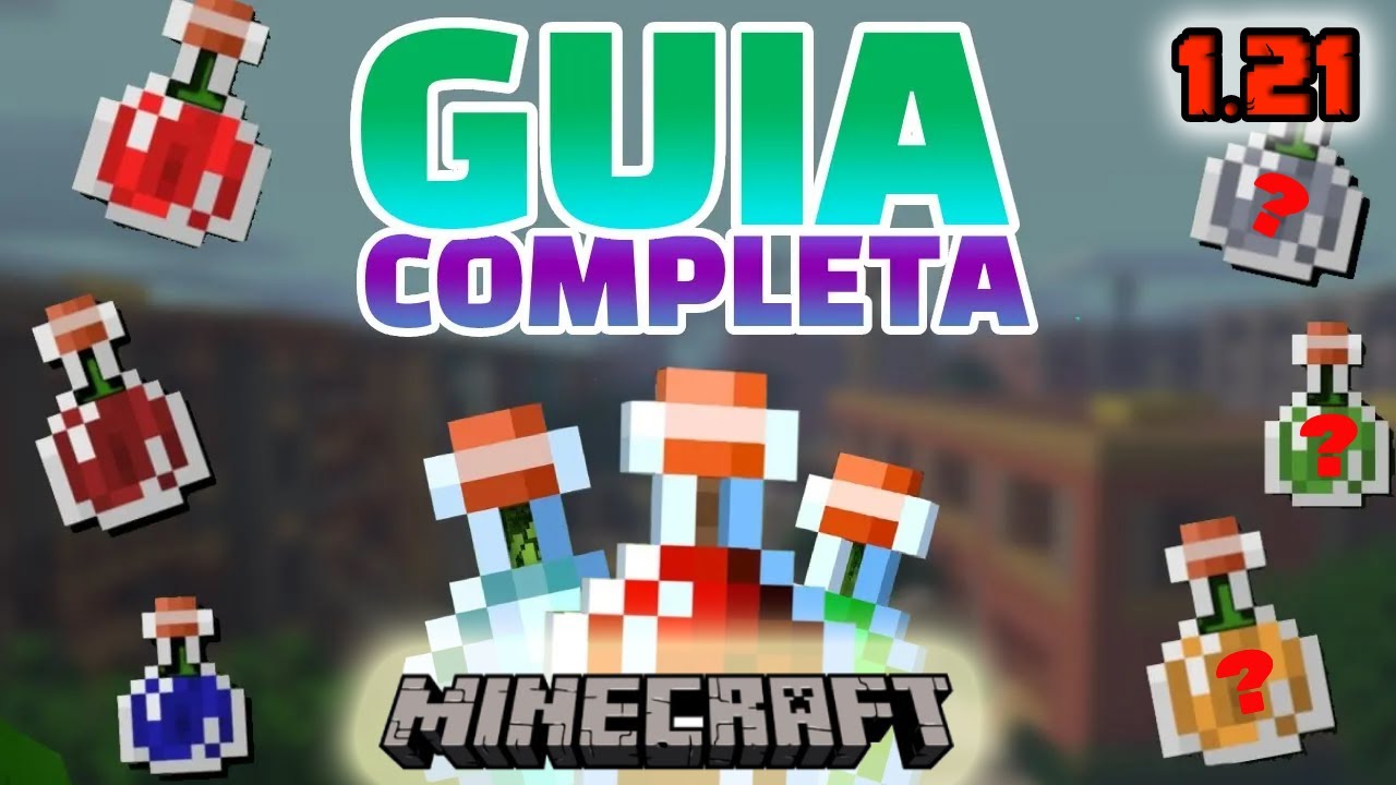COMO HACER TODAS LAS POCIONES EN MINECRAFT 1.21 |TUTORIAL #minecraft