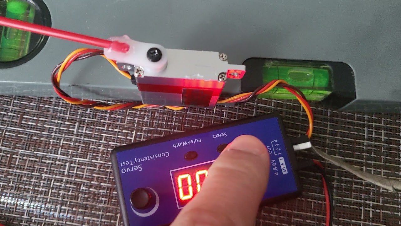 тест servo JX,нарвался на очередной косяк Китайцев