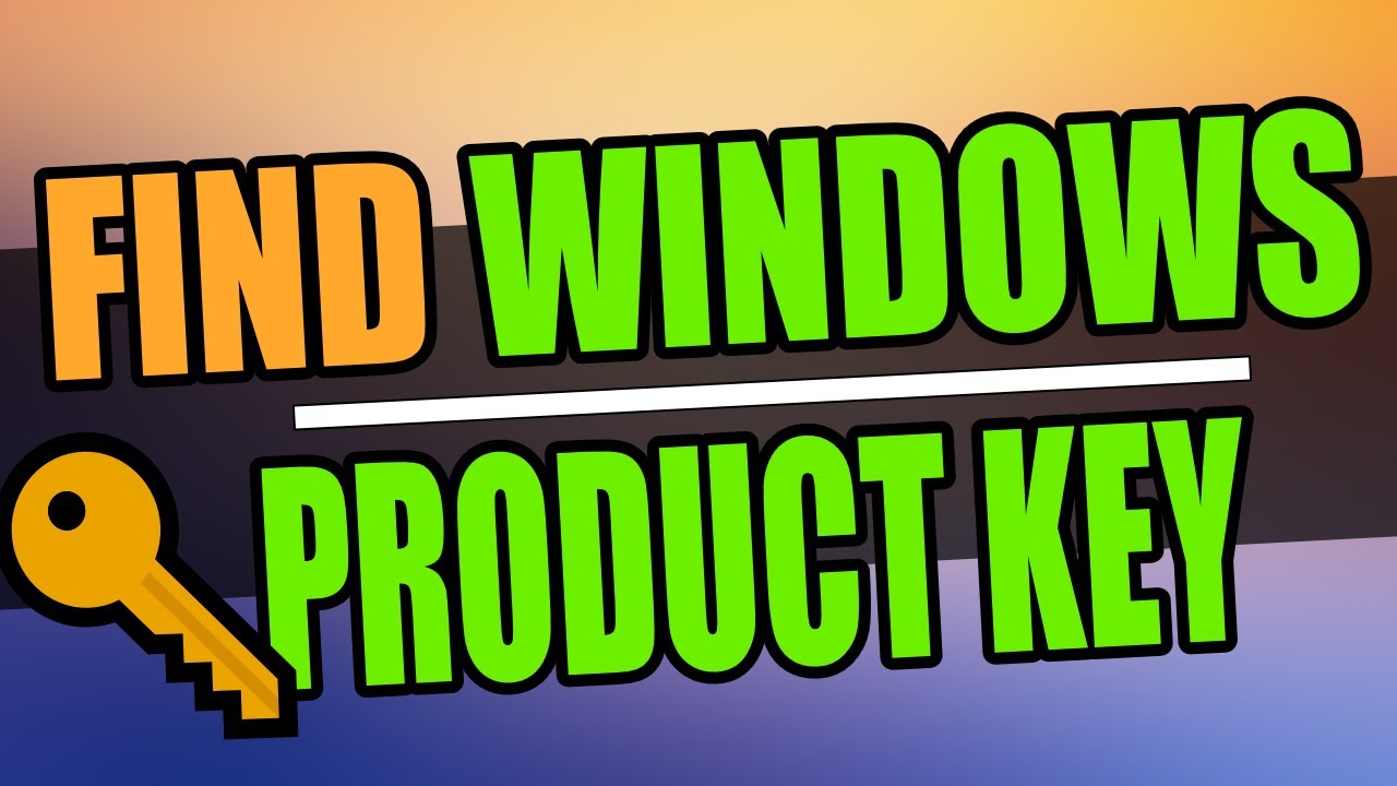 Как найти ключ продукта Windows | 3 способа найти ключ продукта Windows 10/11!