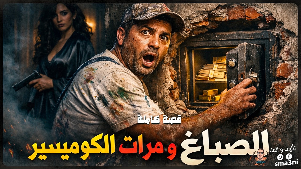 الصباغ و مرت الكوميسير - قصة كاملة