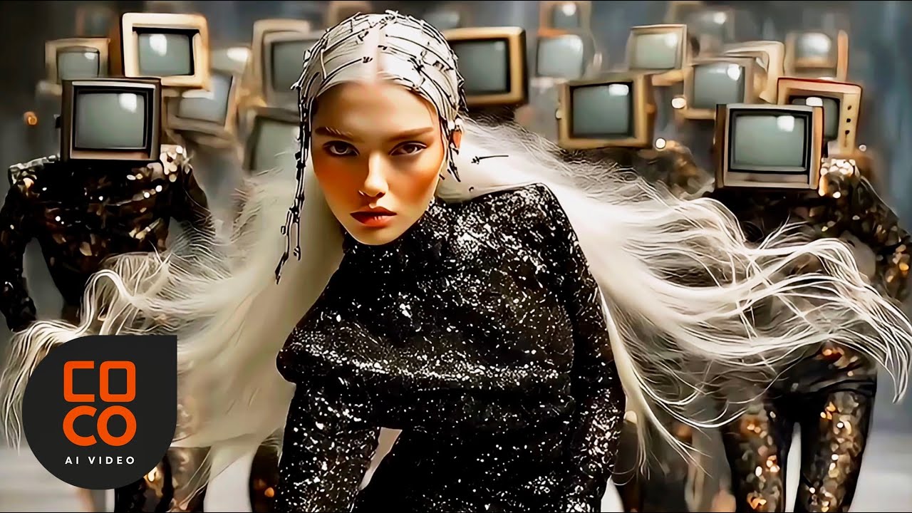 [4K] Pose. Frame. Sharp. Beat! (Surreal AI Dance) | Official AI Music & Art Film