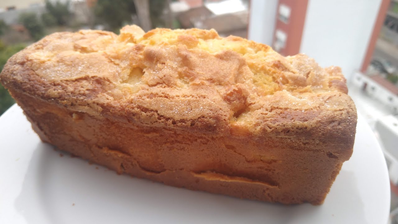 Budín de manzana - Fácil y rápido (sin batidora)