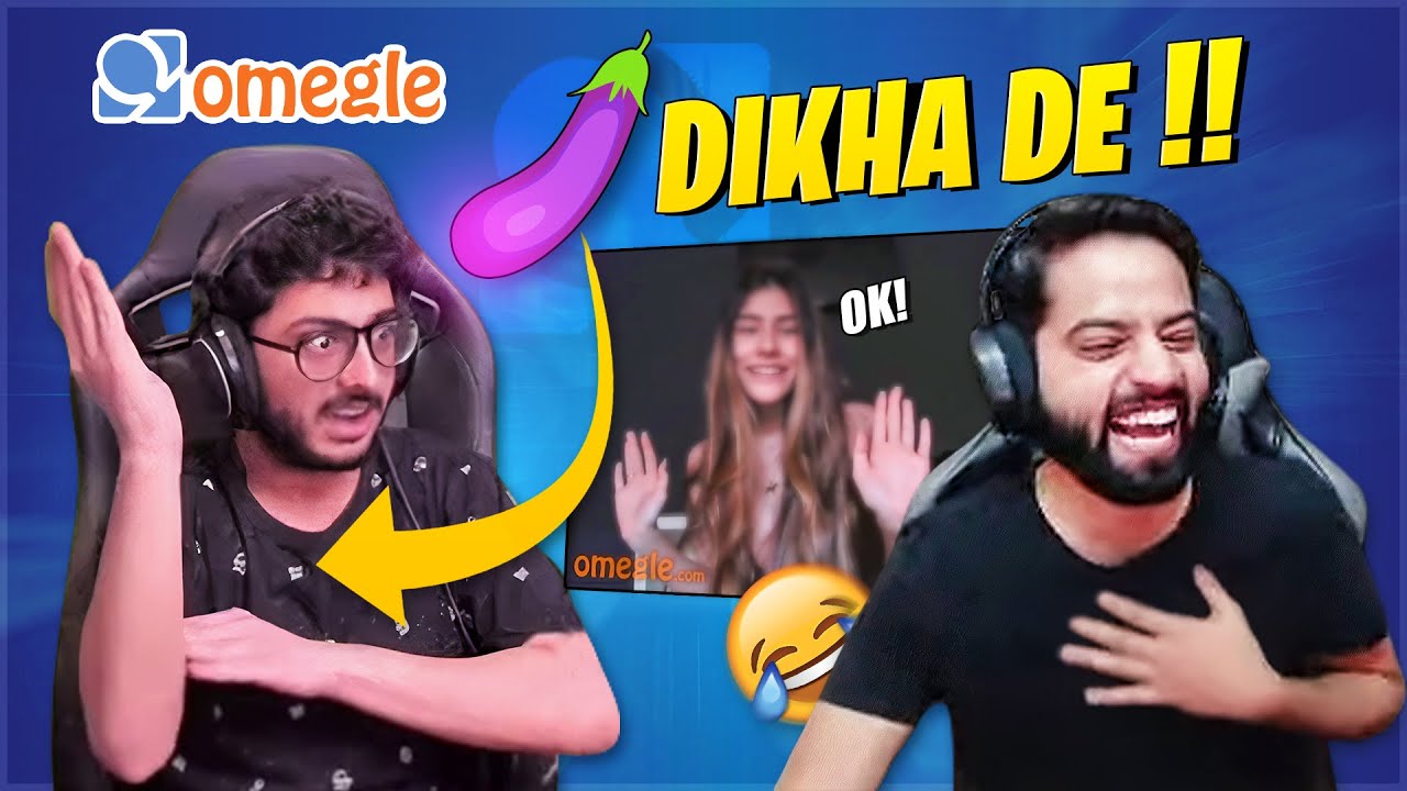Omegle Funny Moments Ft. Carryminati & Gareeb