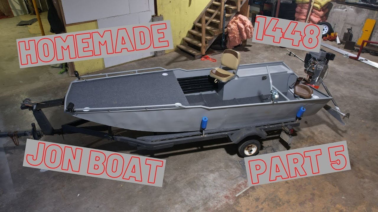 Homemade Jon Boat Build Part 5: Finished