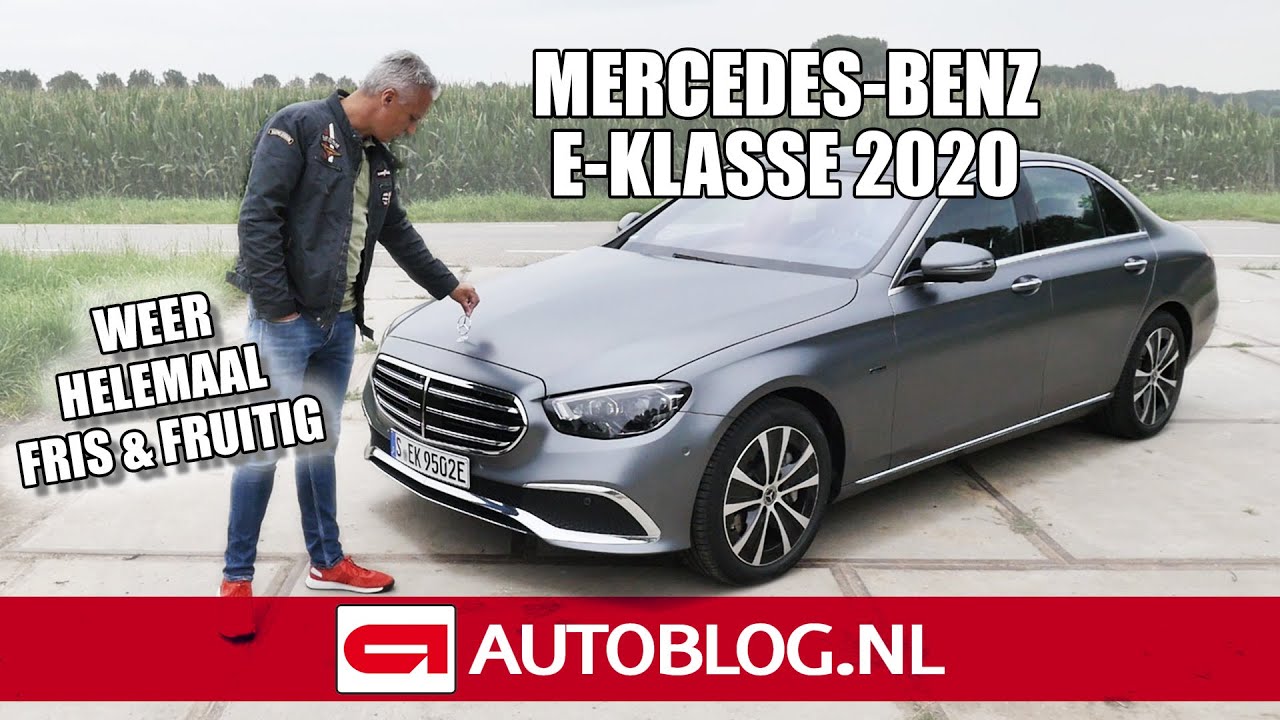 Mercedes E-Klasse (2020) - de nieuwste snufjes van Das Haus!