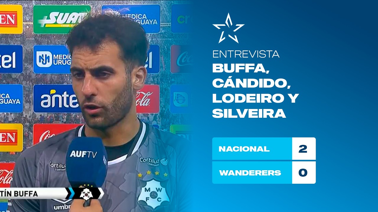 Nota con Buffa, Cándido, Lodeiro y Silveira | Torneo Apertura | Liga AUF Uruguaya | #AUFTV