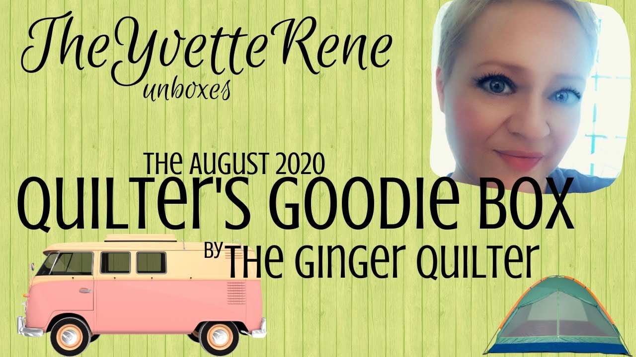 Quilter's Goodie Box Unboxing | August 2020 TRAVEL