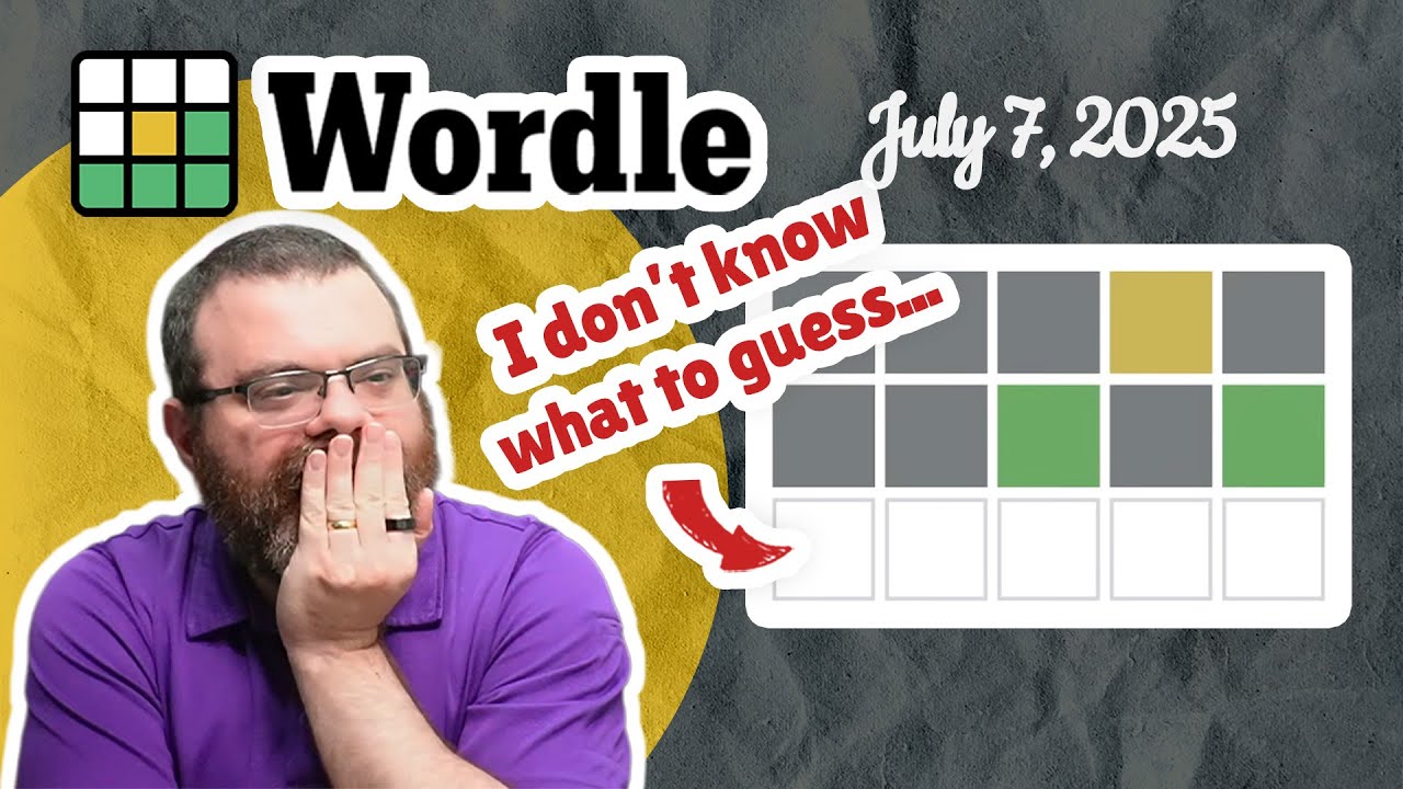 You'd think it would be easy | Wordle #1479 (July 7th, 2025)