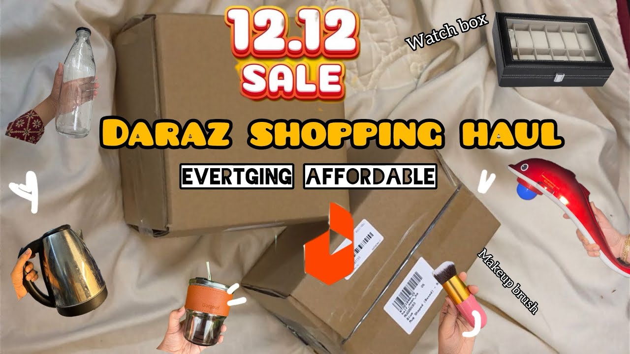 Daraz shopping haul | affordable products| fav products 