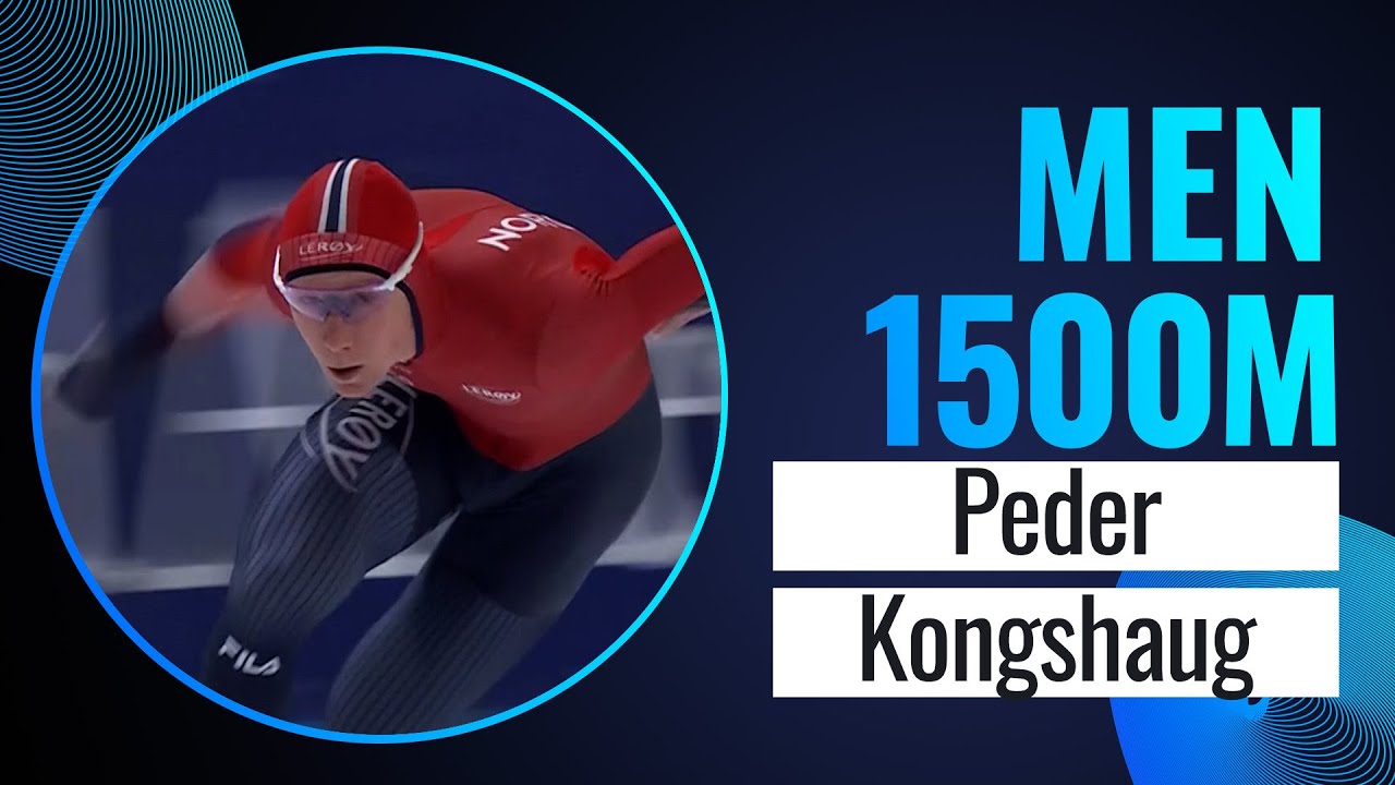 Peder KONGSHAUG (NOR) | Winner | 1500m Men | Tomaszów Mazowiecki 2023 | 