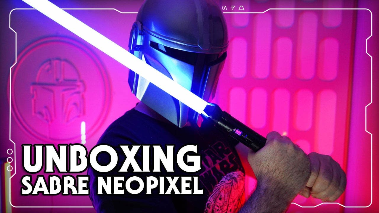 UNBOXING: SABRE DE LUZ NEOPIXEL DA @RicksForge | Canal do Mando