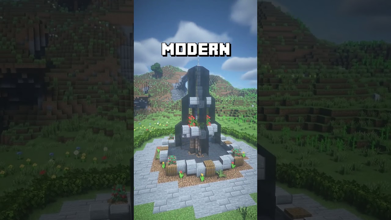 Fountain Build Ideas in Minecraft