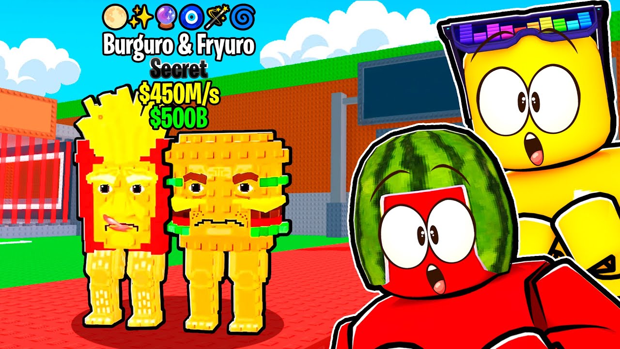 Stealing the SECRET Burguro And Fryuro in Steal a Brainrot