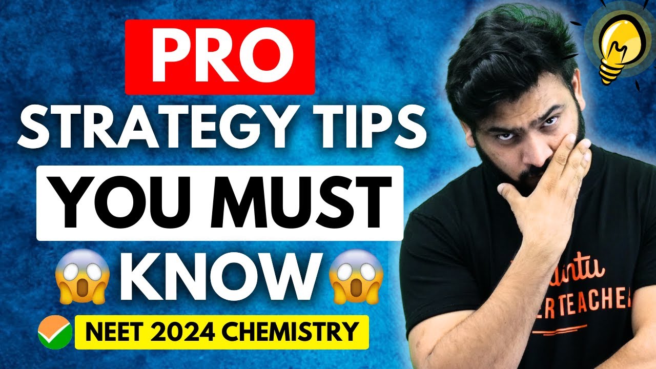 STEAL THIS Topper&rsquo;s Strategy To CRACK NEET 2024 💯