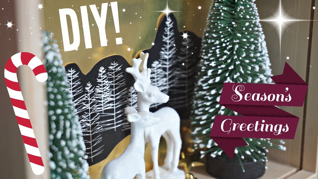 DIY ❄ 2x Kerstdecoratie in huis! ❄