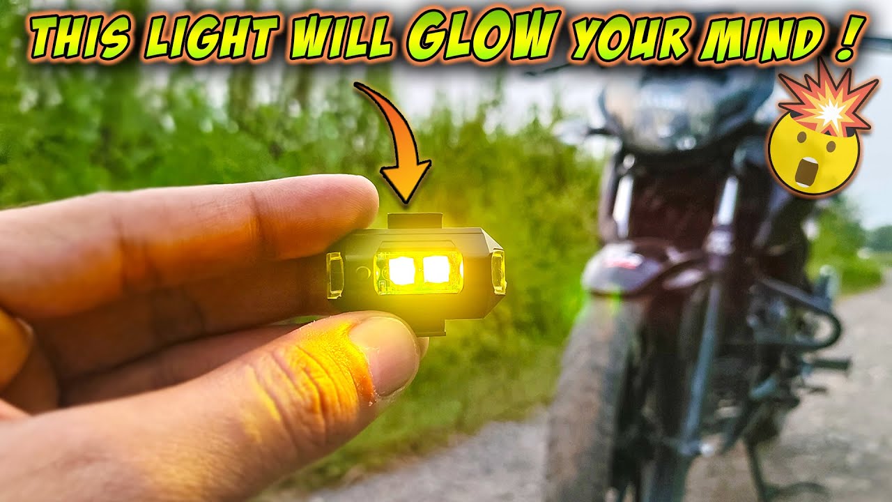 Aircraft Light For All Motorcycle | Installing Wireless Airplane Led light