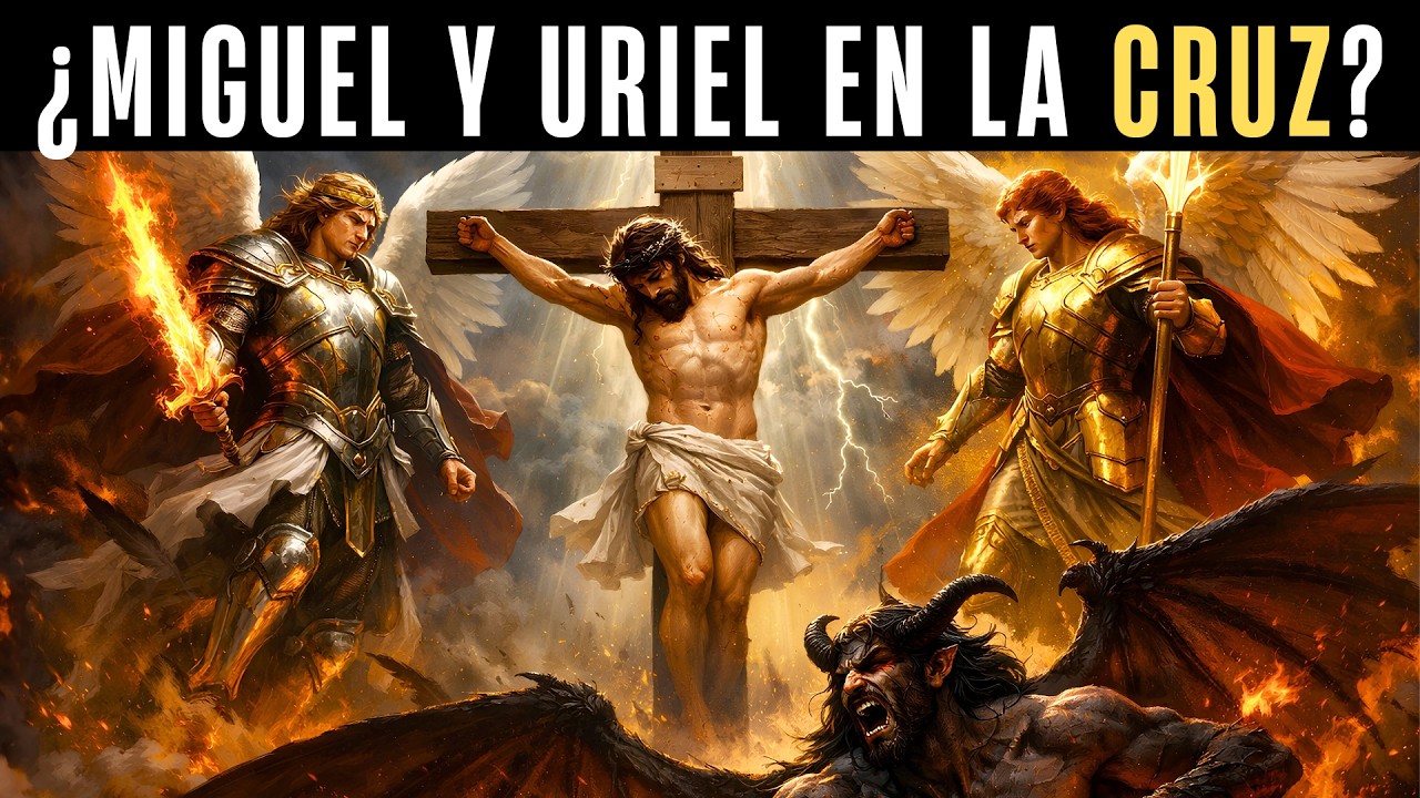 Lo que hicieron los ángeles Miguel y Uriel en la cruz de Jesús: El secreto que aterrorizó a Lucifer