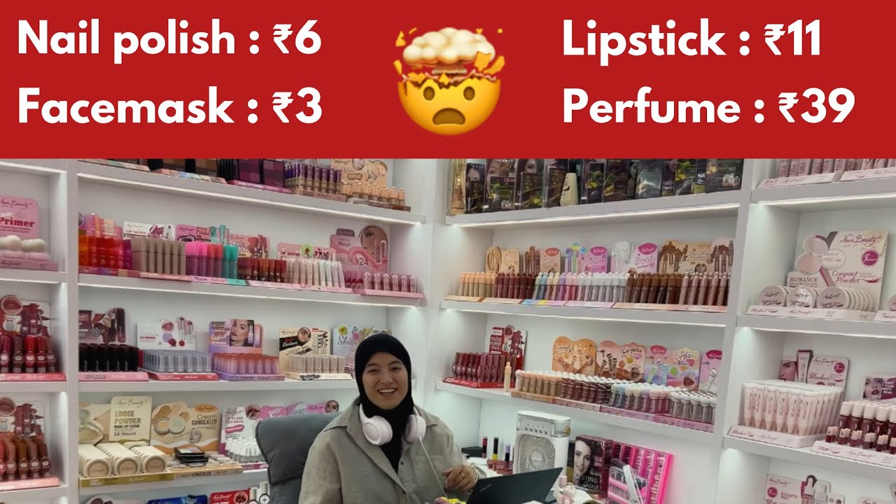 Cosmetics price REVEALED in China 💄Worlds largest wholesale market 🤯