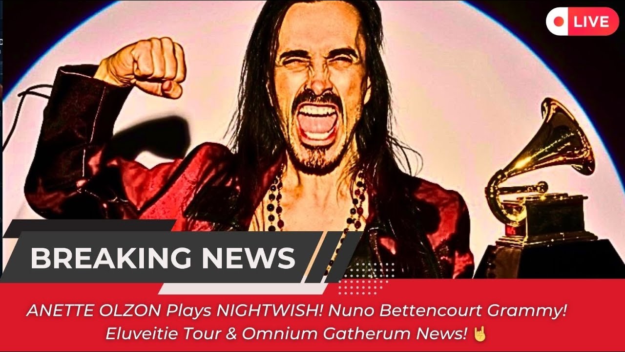 ANETTE OLZON Plays NIGHTWISH! Nuno Bettencourt Grammy! Eluveitie Tour & Omnium Gatherum News! 🤘