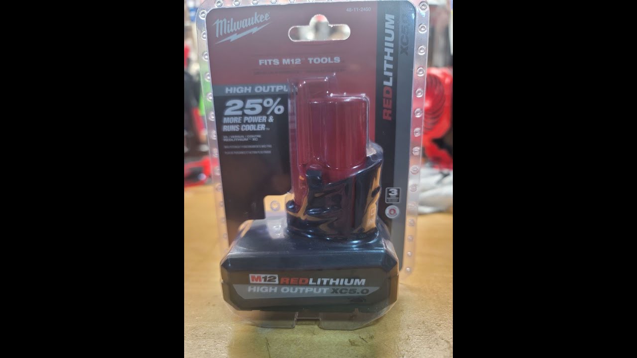 Тест и обзор аккумулятора Milwaukee M12 5.0 HO