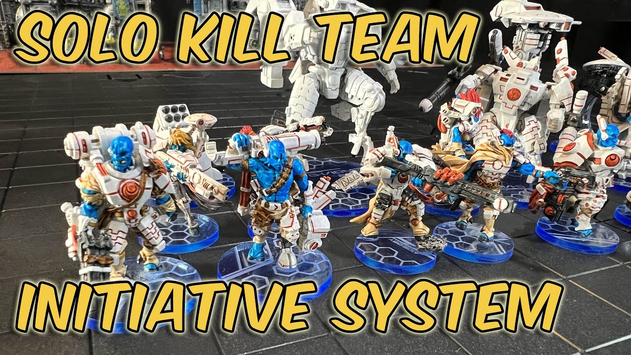 Initiative System - Solo and CoOp Kill Team ENHANCEMENTS
