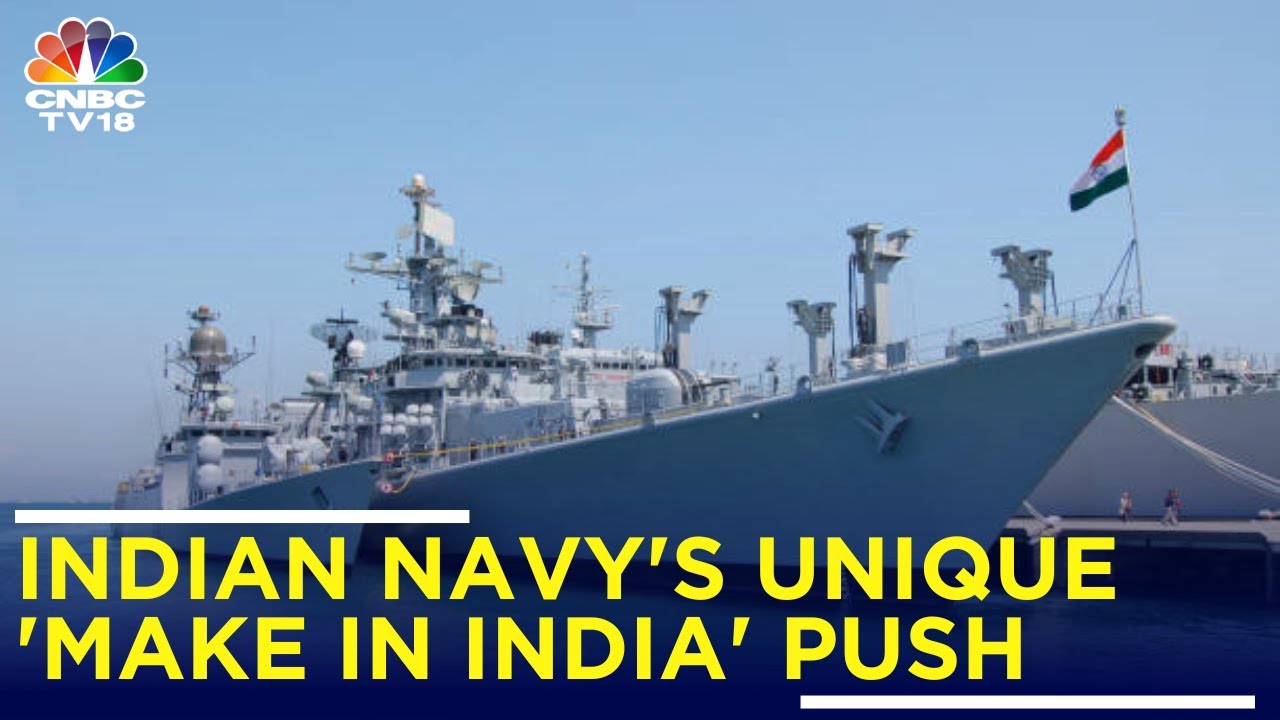 Indian Navy's Unique Spin To 'Make In India' | Western Naval Command | N18V | CNBC TV18