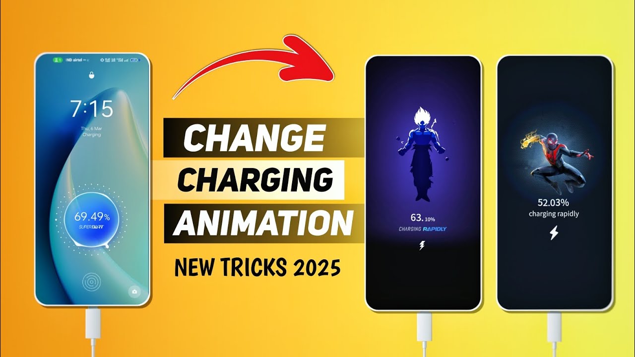 How To Change Charging Animation In Android | Charging Animation ko kaise change kren🔥