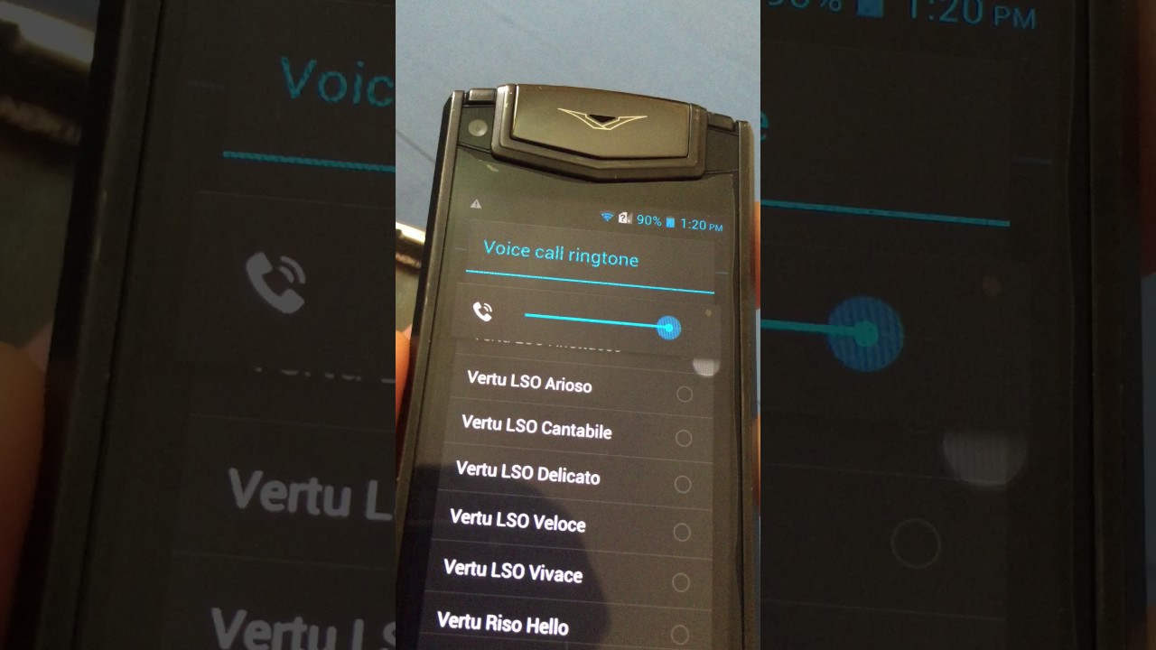 Vertu Ti black Luxury phone