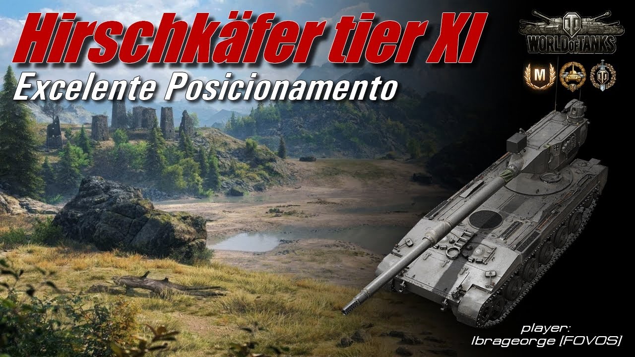 Hirschkafer - Um Bom Posicionamento na Batalha 🔥 World of Tanks