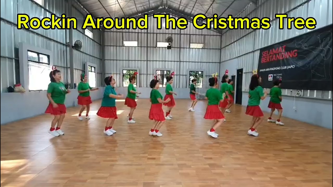 Rockin Around The Cristmas Tree/Line Dance /Janur Asri/Beginner