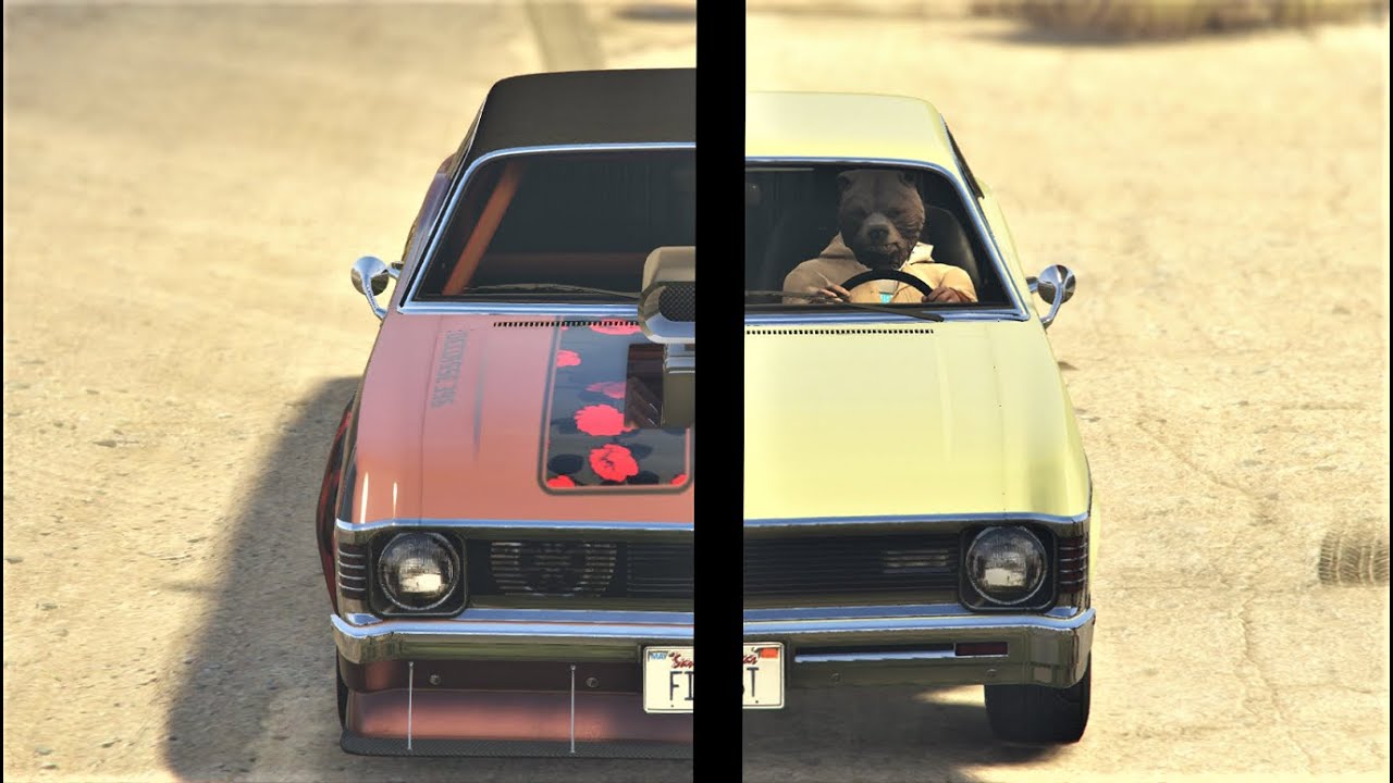 The Top 10 Most Modifiable Muscle Cars In GTA 5