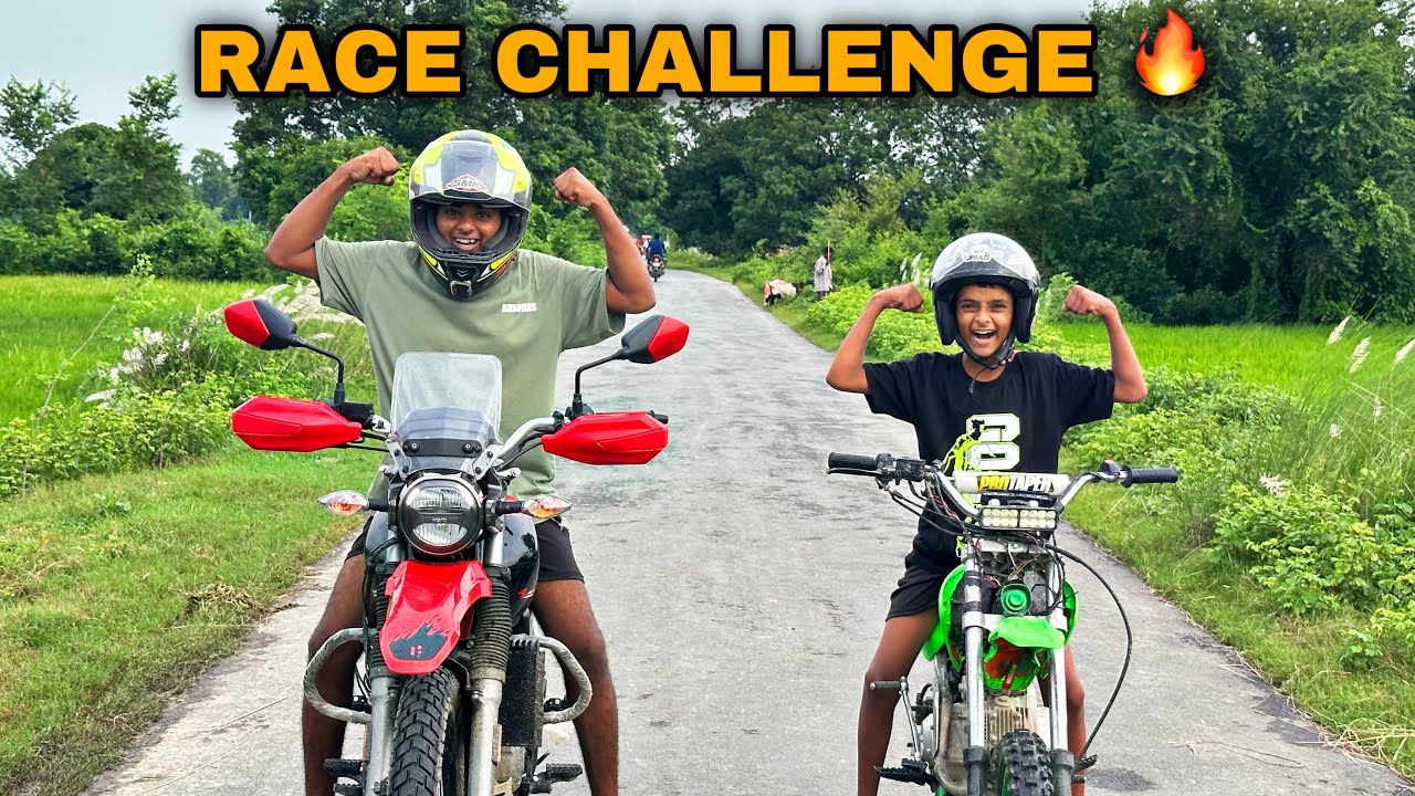 Race Challenge 😳 Dirt Bike VS X Pluse 🔥