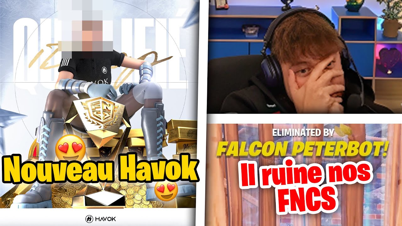 Le NOUVEAU Joueur Havok 😍 PETERBOT Vole le TITRE FNCS à POLLO 😱