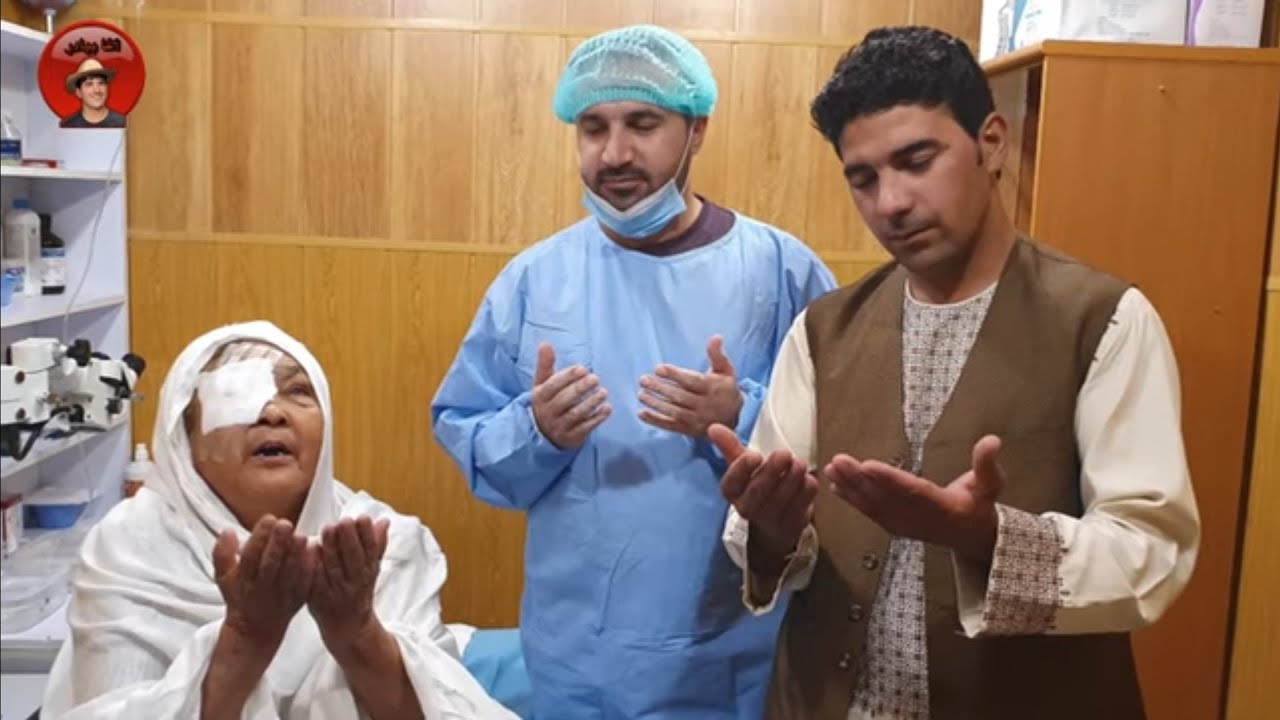 شکری خدا عاجه با دو چشم های خود تمام نعمت های خداوند ج را مشاهده میکند